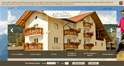 Desktop Screenshot of hotel-klammer.com
